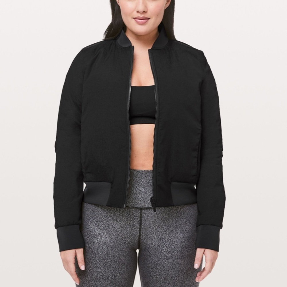Lululemon non-stop bomber jacket